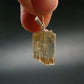 Golden Scapolite Silver Pendant From Tanzania - 0.9" - 2.58 Grams
