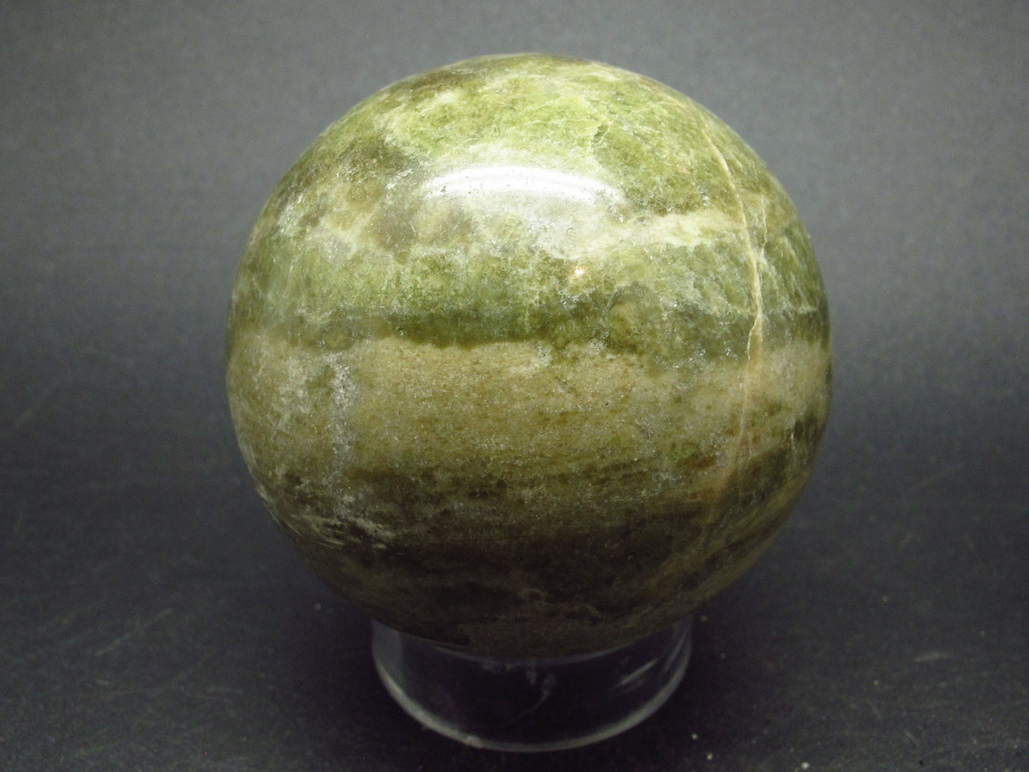 Rare Vesuvianite Idocrase Sphere Ball From India - 2.1" - 247 Grams
