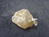 Golden Scapolite Silver Pendant From India - 1.0" - 3.95 Grams