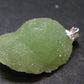Very nice Prehnite Silver Pendant from Mali - 1.2"
