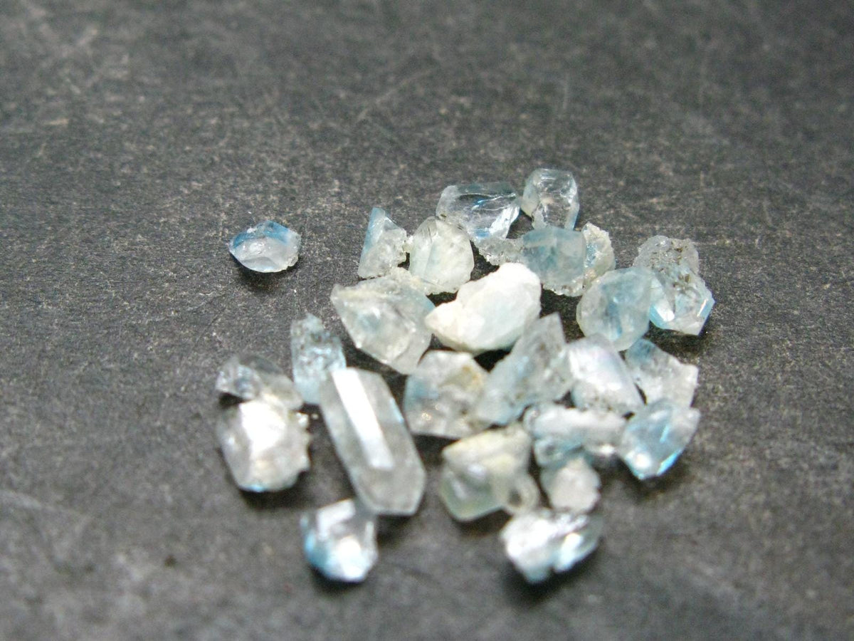 Lot of 25 Euclase Gem Crystal From Brazil - 7.65 Carats