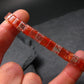 Sunstone Genuine Bracelet ~ 7 Inches ~ 8mm Squared Beads