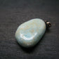 Rare Blue Larimar Pectolite Silver Pendant From Dominican Republic - 1.1" - 4.68 Grams