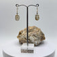 Natural Herderite Crystal Drop Earrings in Sterling Silver – Raw Herderite Jewelry - 2.84g