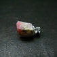 Rare Pink Tugtupite Sterling Silver Pendant From Greenland - 0.6" - 0.81 Grams