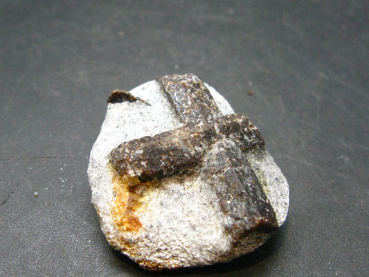 A Perfect Staurolite Crystal from Russia - 1.3" - 17.60 Grams