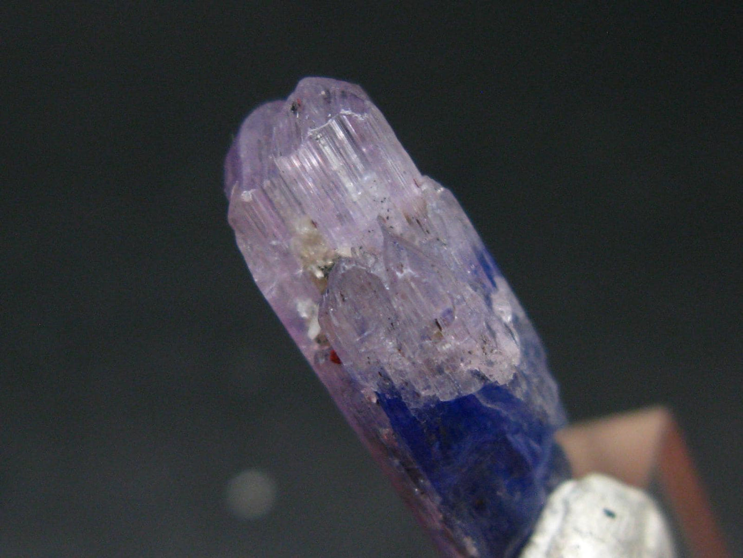 Tanzanite Gem Untreated Pink Crystal From Tanzania - 11.02 Carats - 0.8"