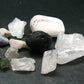 Synergy 12 Set Phenakite Moldavite Natrolite Petalite Danburite Tektite Scolecite Herderite Tanzanite Brookite 68.63 Gr