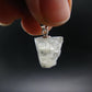 Phenakite Phenacite Crystal Silver Pendant From Russia - 0.7" - 1.72 Grams