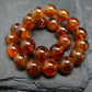 Garnet Hessonite Genuine Bracelet ~ 7 Inches ~ 8mm Round Beads