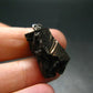 Unpolished Elite Shungite Silver Pendant from Russia - 1.2" - 2.86 Grams