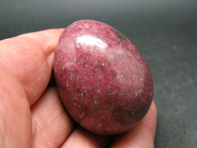 Large Rhodonite Egg From Canada - 100 Grams - 1.7"