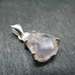 Gem Kunzite Spodumene Pendant in SS From Brazil - 1.0" - 2.33 Grams