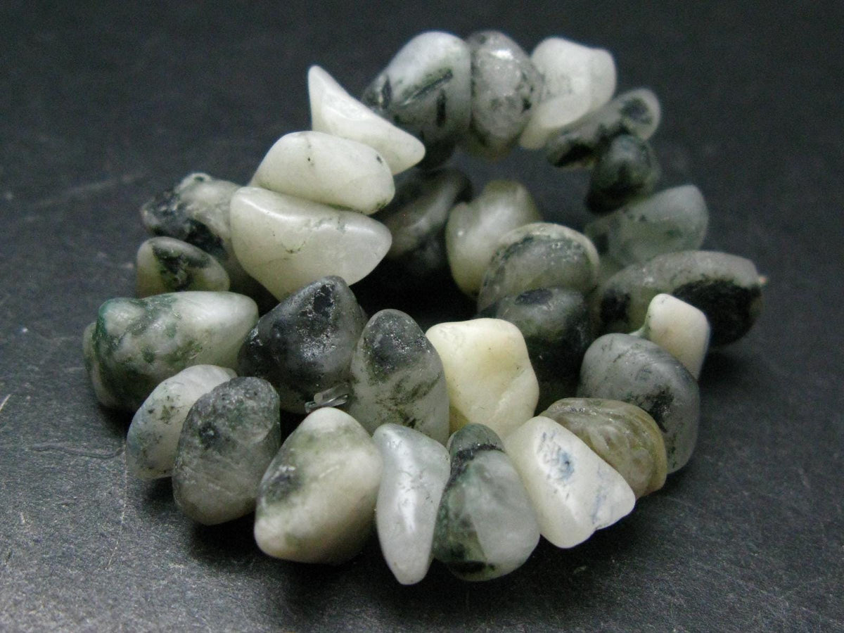 Phenakite Phenacite Genuine Bracelet ~ 7 Inches ~ 12mm Tumbled Beads