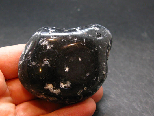 Cintamani Pearl of Fire Tumbled Stone from Indonesia - 2.3" - 87.21 Grams