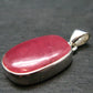 Rare Rhodochrosite Sterling Silver Pendant From Argentina - 1.2" - 5.80 Grams