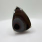 Purpurite Pendant Purple Gemstone Silver Necklace Natural Stone Minimalist Jewelry Gift