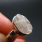 Natrolite Silver Ring From Russia - 2.0 Grams - Size 8