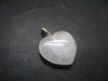 Very Rare SS Cryolite Heart Pendant From Greenland - 1.0" - 4.00 Grams