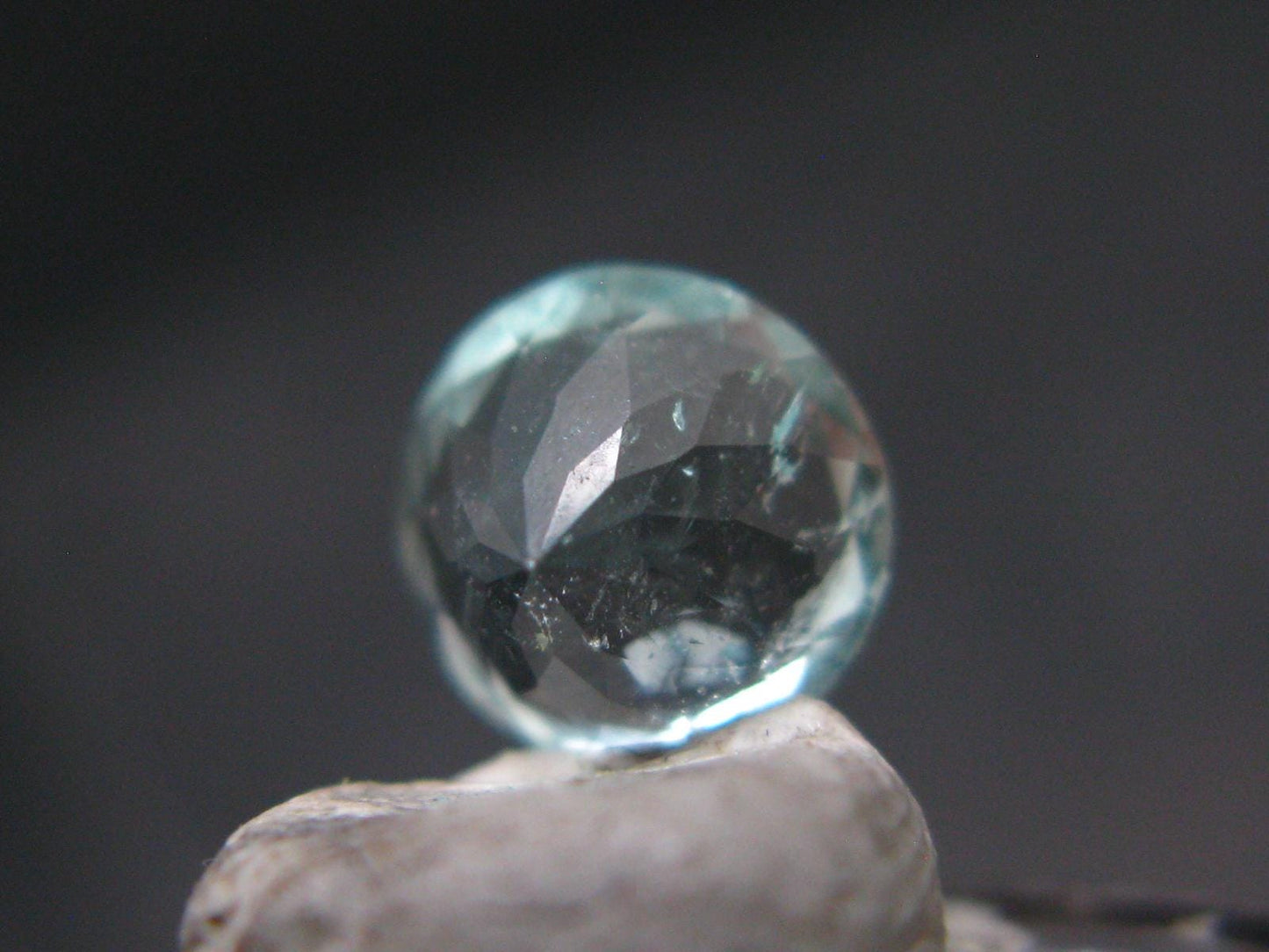 Gem Blue Amblygonite Cut Stone From Brazil - 1.23 Carats