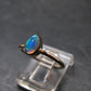 Natural Cabochon Opal 925 Sterling Silver Ring from Ethiopia - 1.48 Grams - Size 6