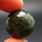 Gem Tsavorite Garnet Sphere Ball From Tanzania - 18.64 Grams - 0.8"