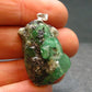Tsavorite Gem Green Garnet Sterling Silver Pendant From Tanzania - 1.4" - 11.66 Grams