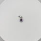 Mini Violet Glow – Delicate Amethyst Pendant - 1.07 Grams