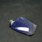 Tanzanite Pendant In Sterling Silver From Tanzania - 1.0" - 3.70 Grams