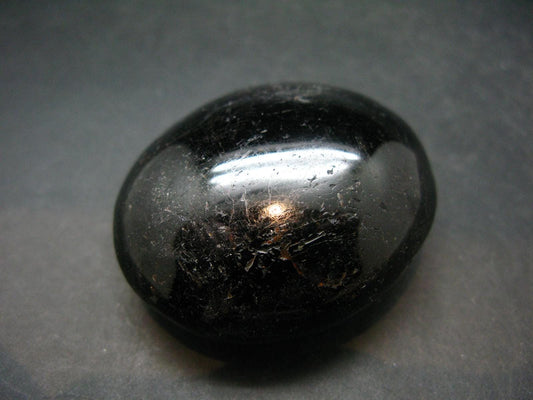Black Tourmlaine Schorl Tumbled Stone - 1.9"