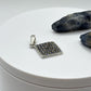 Geometric Sapphire Pendant | Sterling Silver Diamond Shape Necklace | Natural Blue Sapphire Jewelry | September Birthstone Gift - 5.05 g