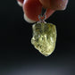 Heliodor (Yellow Beryl) Crystal Silver Pendant From Brazil - 0.8" - 1.88 Grams