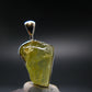 Chrysoberyl Crystal Silver Pendant From Brazil - 1.64 Grams