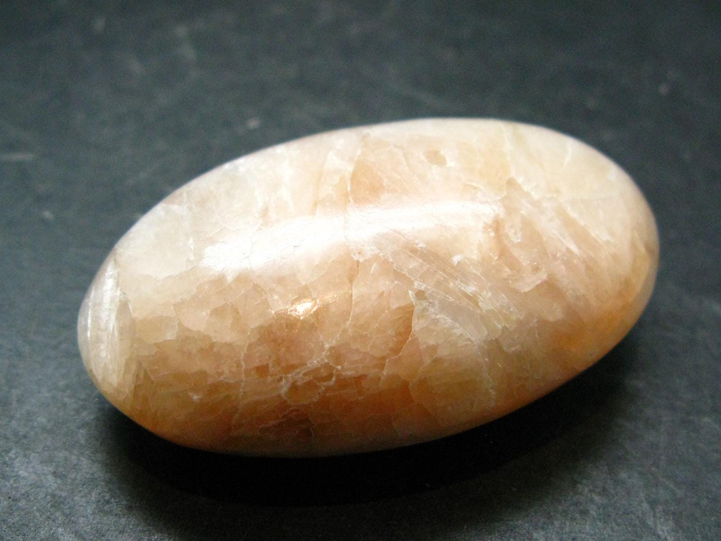 Unique Stilbite Tumbled Stone From India - 2.1"