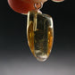 Natural Unheated Citrine Sterling Silver Pendant from Zambia - 1.0" - 1.97 Grams
