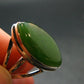 Nephrite Jade Ring From Canada - Size 7 - 6.44 Grams