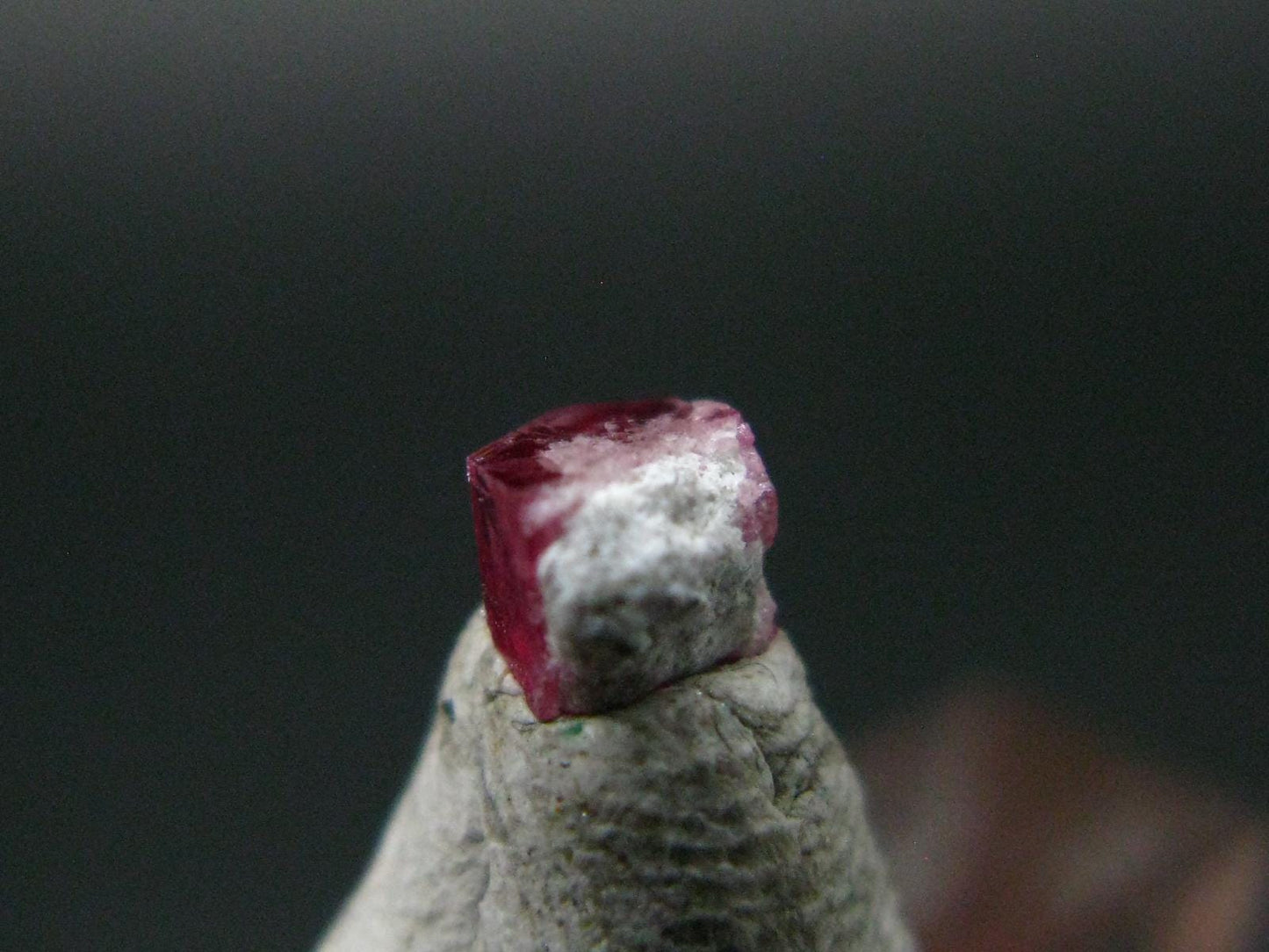 Nice Rare Gem Bixbite Red Emerald Beryl Crystal From Utah USA - 0.26 Carats