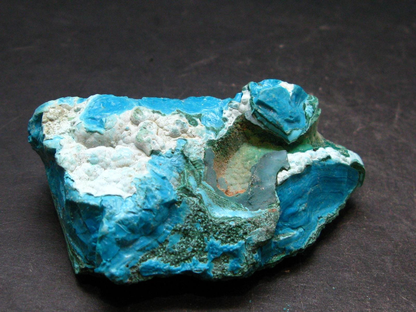 Raw Chrysocola Piece from Peru - 2.4" - 46.46 Grams