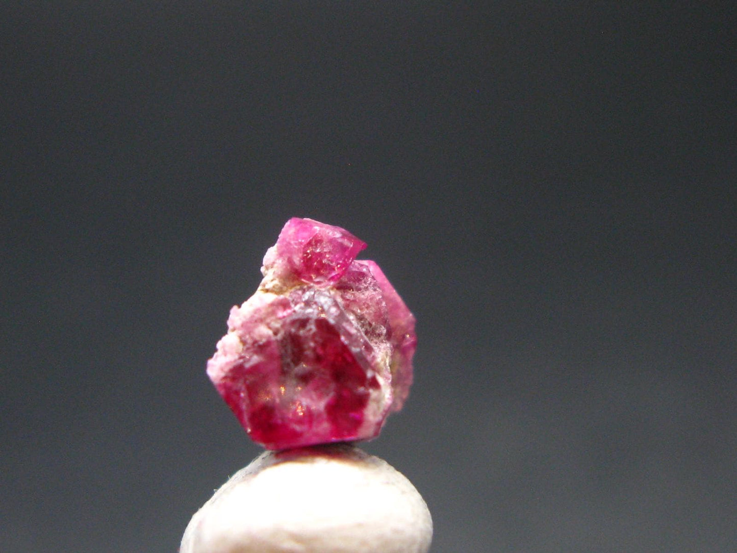 Nice Rare Gem Bixbite Red Emerald Beryl DT Crystal From Utah USA - 2.35 Carats
