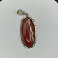 Natural Rhodochrosite Pendant in Sterling Silver | Pink Necklace | Jewelry Gift
