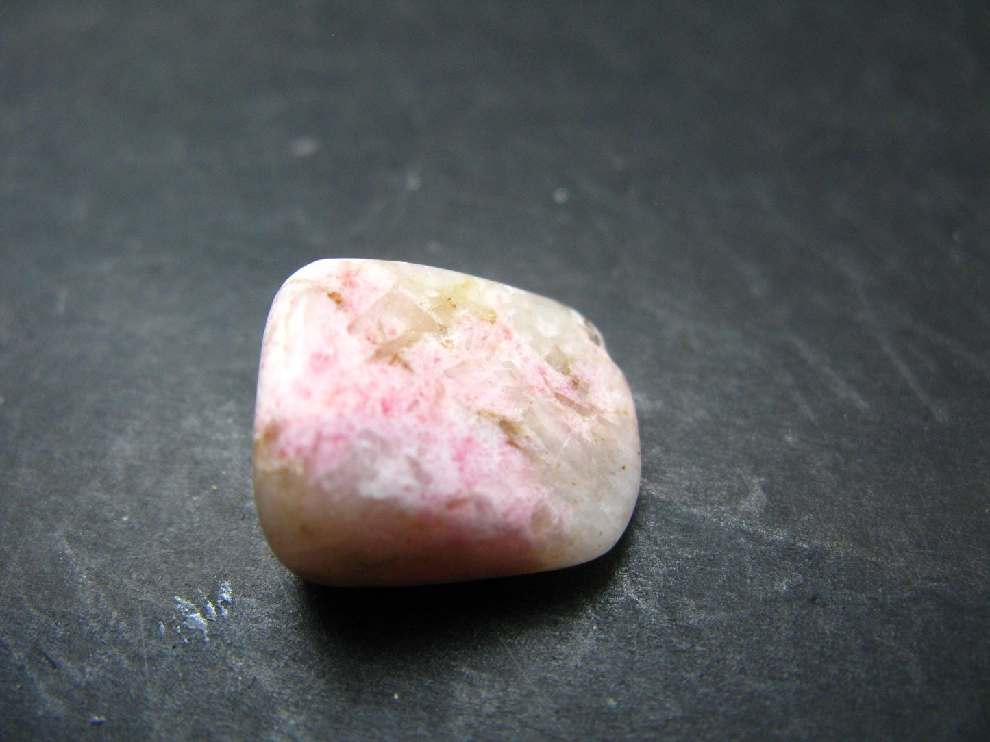 Rare Pink Tugtupite Tumbled Piece From Greenland - 25.0 Carats - 0.7"