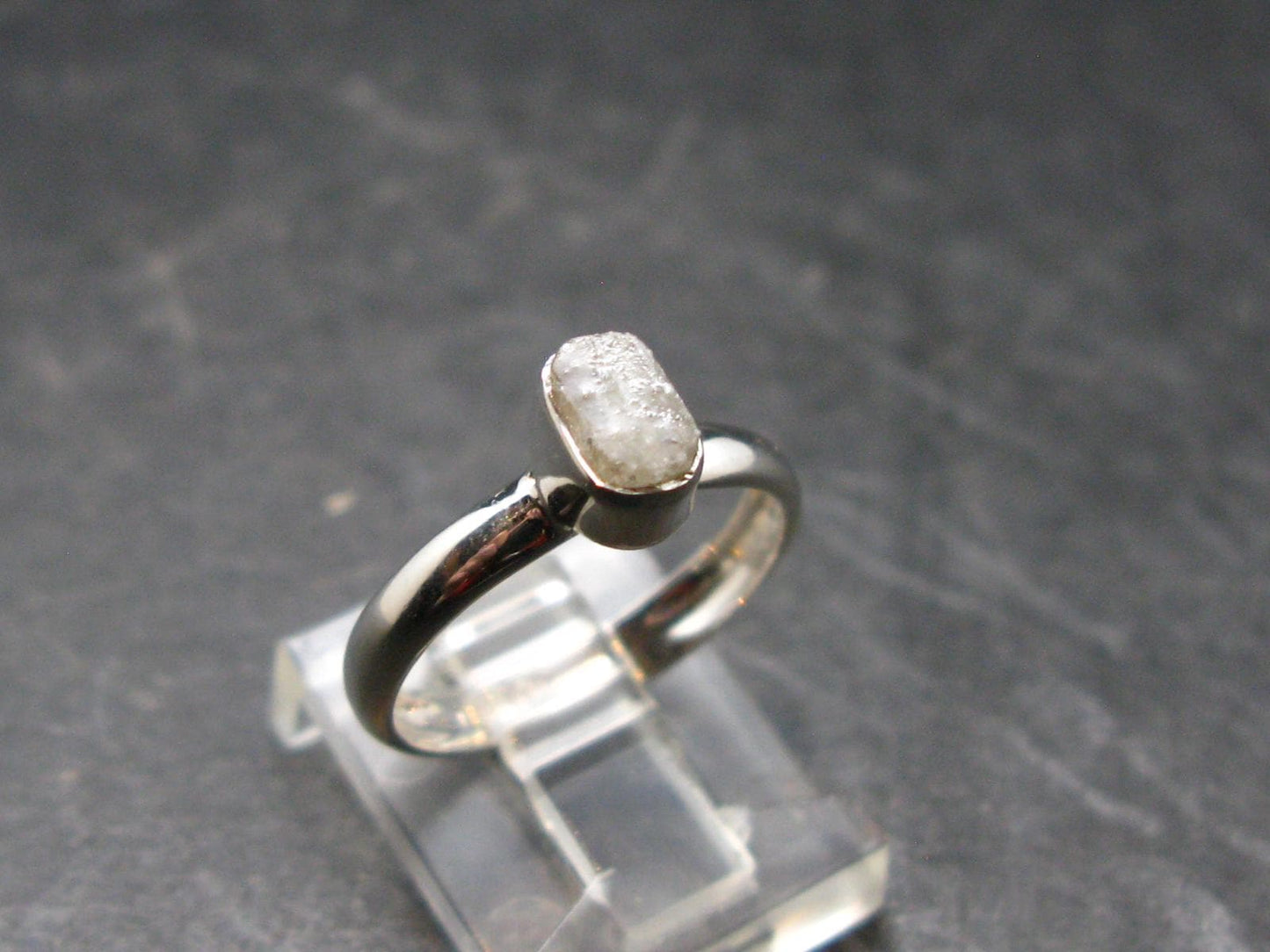 Phenakite Phenacite Sterling Silver Ring from Brazil - 1.69 Grams - Size 6