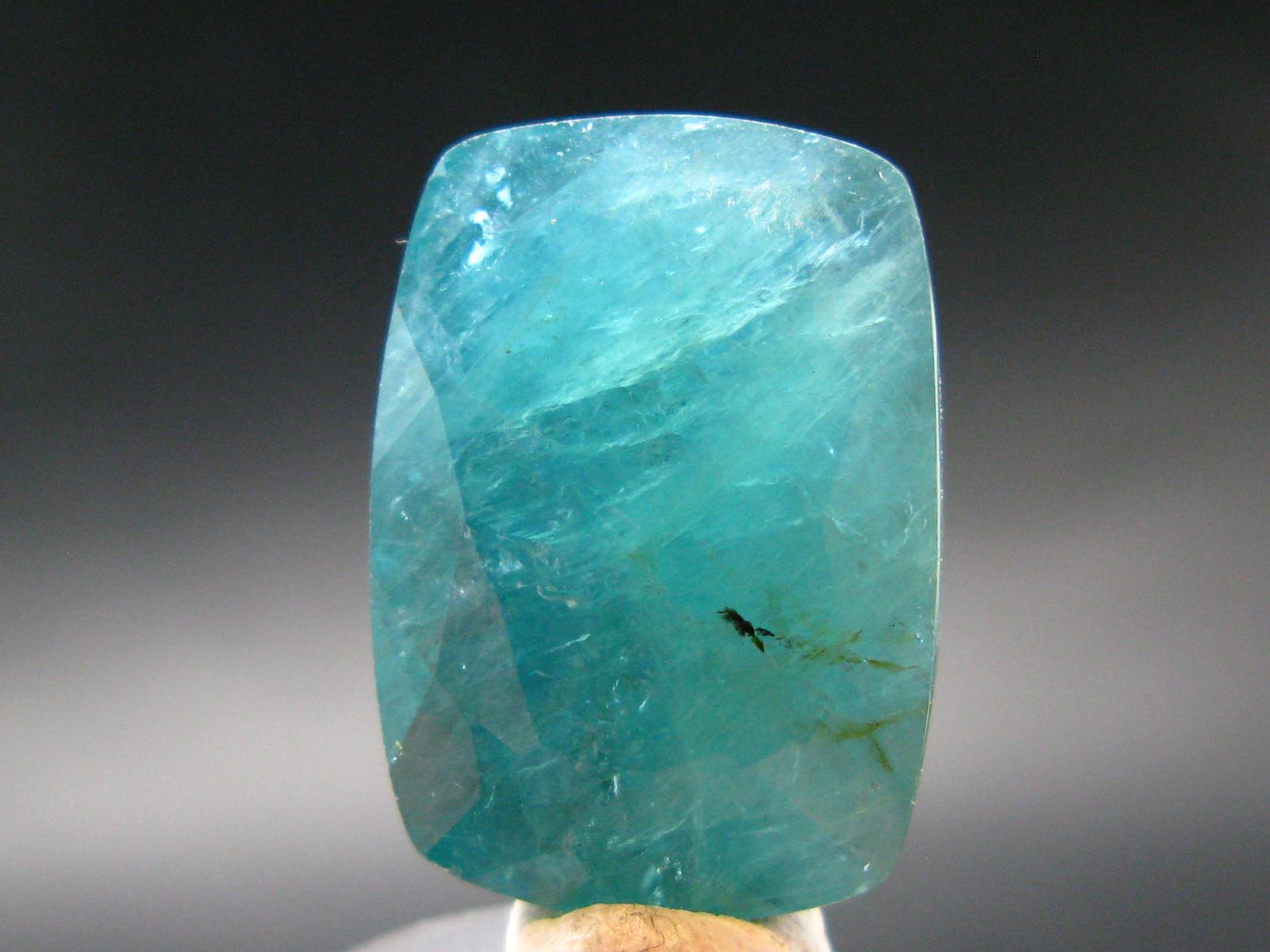 Extremely Rare Grandidierite Cut Stone From Madagascar - 27.25 Carats