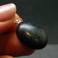 Rare Black Opal Sterling Silver Pendant From Australia - 1.1" - 2.51 Grams
