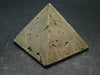 Pyrite Crystallized Pyramid From Peru - 1.9" - 175.56 Grams