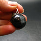 Bubble Hematite Silver Pendant from Morocco - 1.2" - 11.23 Grams