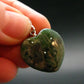 Rare Eclogite Heart Pendant From Norway - 1.0" - 3.79 Grams