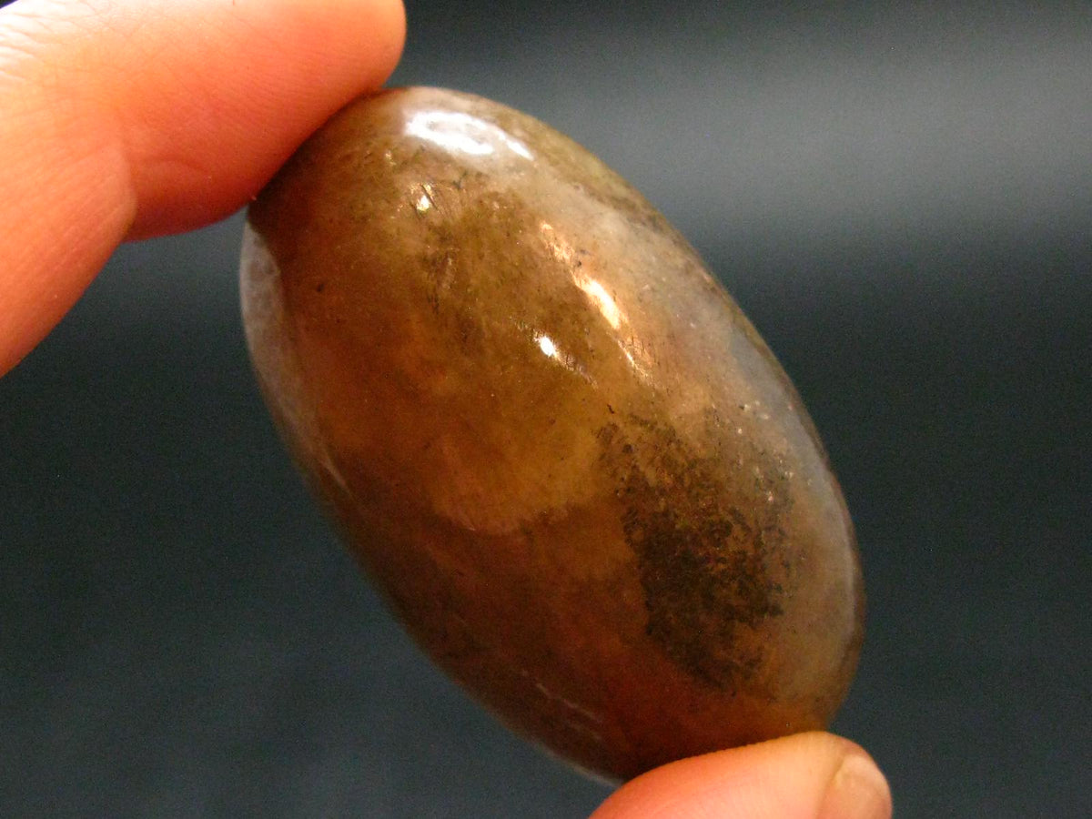 Tumbled Polished Gem Yellow Sapphire Shiva From Sri Lanka - 1.7" - 59.95 Grams