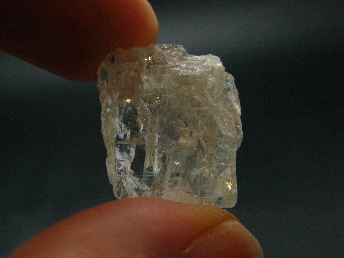 Lot of 10 Gem Hiddenite Spodumene Crystals From Brazil - 34.52 Grams