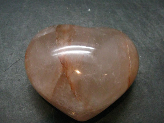 Agnitite Tumbled Heart From Madagascar - 2.0" - 165.54 Grams